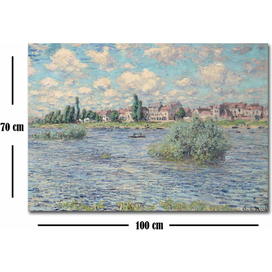 CUADRO LIENZO DECORATIVO CLAUDE MONET. image 1