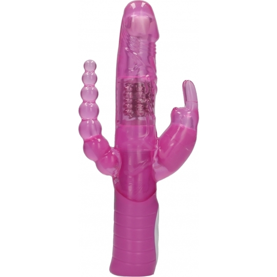 RABBIT DUAL PLEASURE PINK image 0