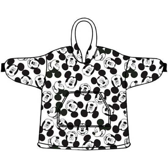 BATA SUDADERA OVERSIZE MICKEY DISNEY CORAL ADULTO image 0