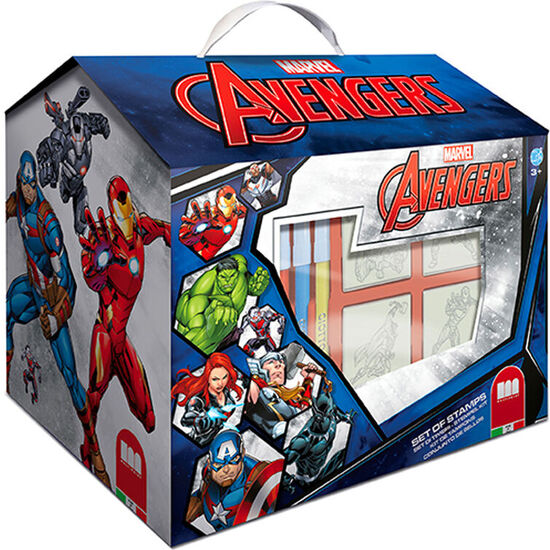 SET PAPELERIA CASA LOS VENGADORES AVENGERS MARVEL 20PZS image 0