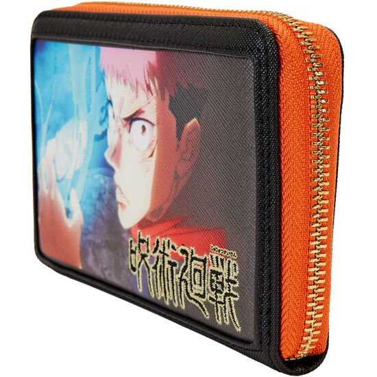 CARTERA YUJI ITADORI JUJUTSU KAISEN LOUNGEFLY image 1