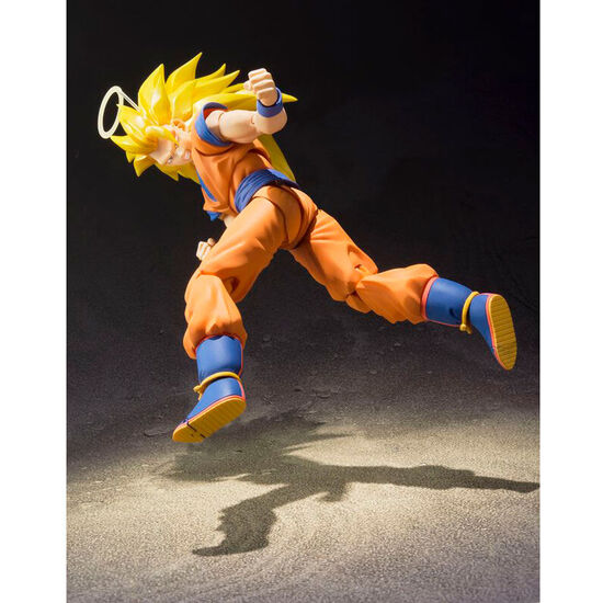 FIGURA SH FIGUARTS SON GOKU SUPER SAIYAN 3 DRAGON BALL Z 16CM image 1