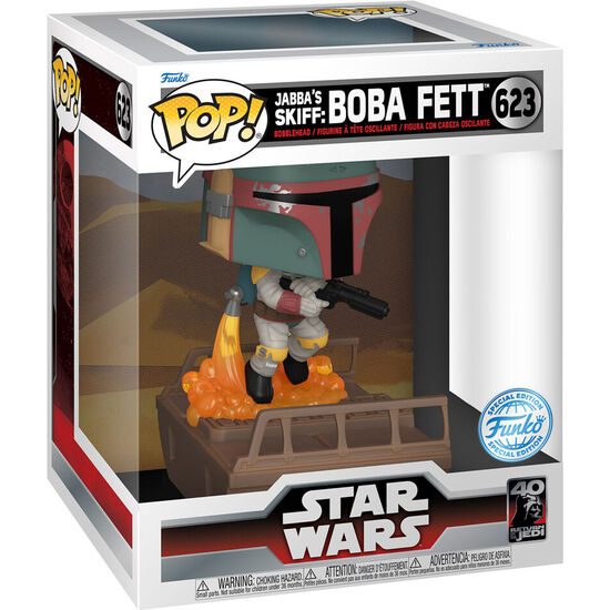 FIGURA POP DELUXE STAR WARS BOBA FETT EXCLUSIVE image 1