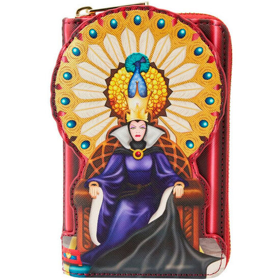 CARTERA TRONO DE LA REINA MALVADA BLANCANIEVES DISNEY LOUNGEFLY image 0