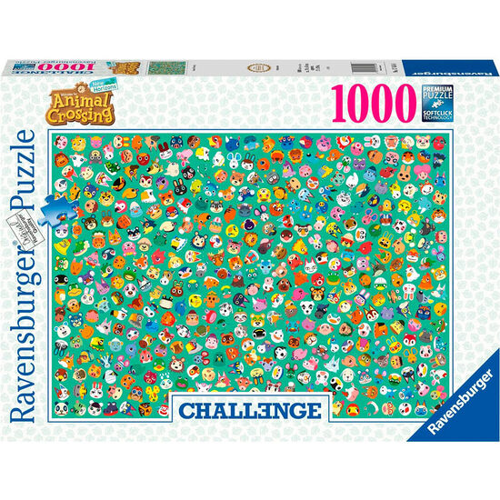 PUZZLE CHALLENGE ANIMAL CROSSING 1000PZS image 1