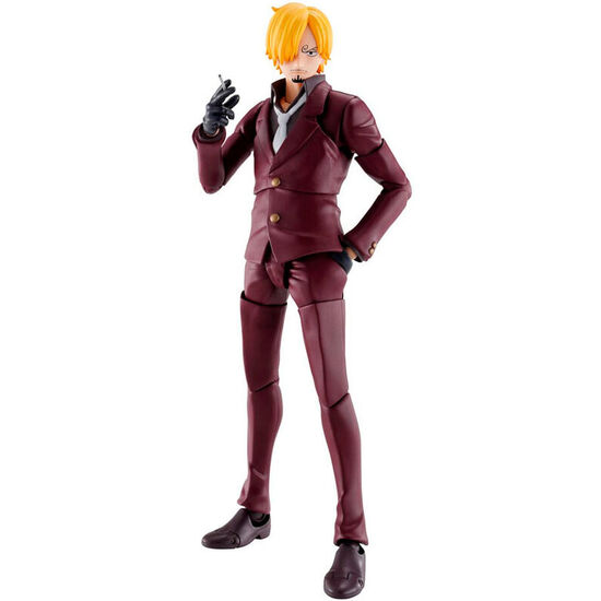 FIGURA SH FIGUARTS SANJI ROAD OF ONIGASHIMA ONE PIECE 15CM image 0