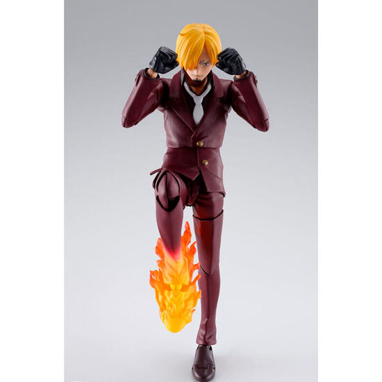 FIGURA SH FIGUARTS SANJI ROAD OF ONIGASHIMA ONE PIECE 15CM image 3