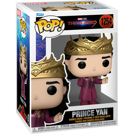 FIGURA POP MARVEL THE MARVELS PRINCE YAN image 0