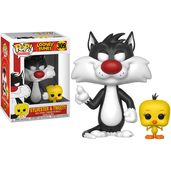 FIGURA POP LOONEY TUNES SYLVESTER & TWEETY image 0