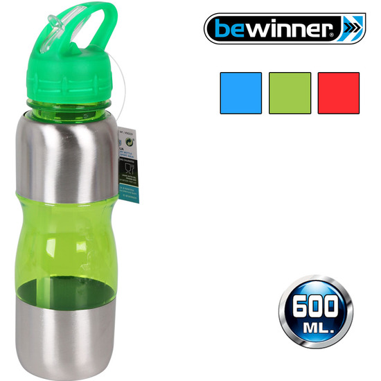 600ML SPORT BOTTLE CAP PUSH image 0