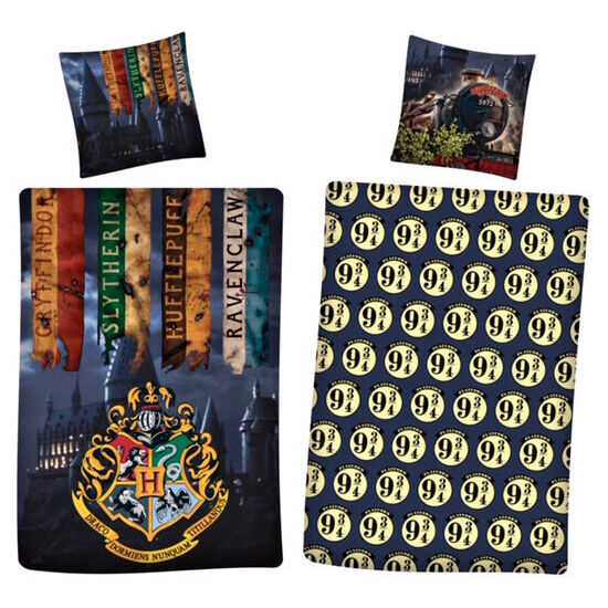 FUNDA NORDICA HARRY POTTER REVERSIBLE CAMA 90CM image 0