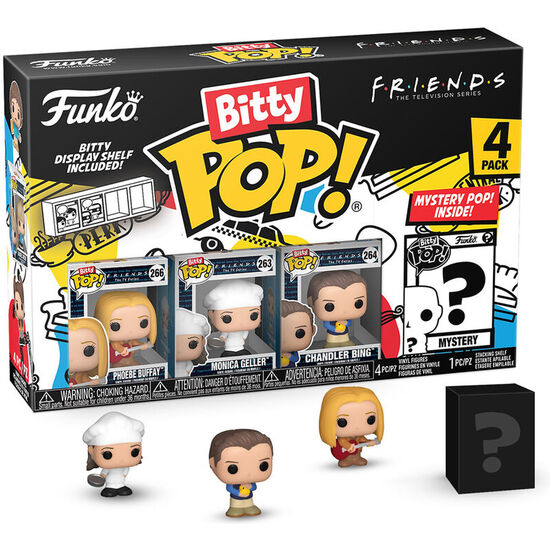 BLISTER 4 FIGURAS BITTY POP FRIENDS PHOEBE image 0