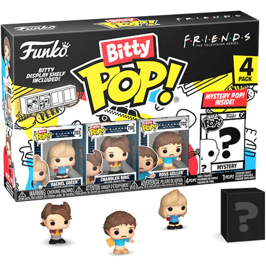 BLISTER 4 FIGURAS BITTY POP FRIENDS RACHEL image 0