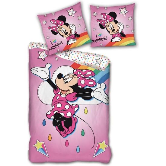 FUNDA NORDICA MINNIE DISNEY CAMA 90CM MICROFIBRA image 0