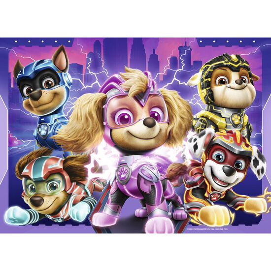 PUZZLE THE MIGHTY MOVIE PATRULLA CANINA PAW PATROL 4X42PZS image 0