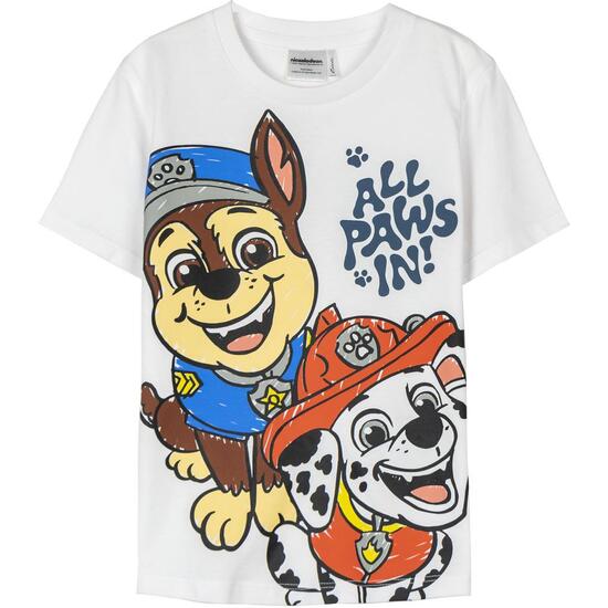 CAMISETA CORTA SINGLE JERSEY PAW PATROL image 0