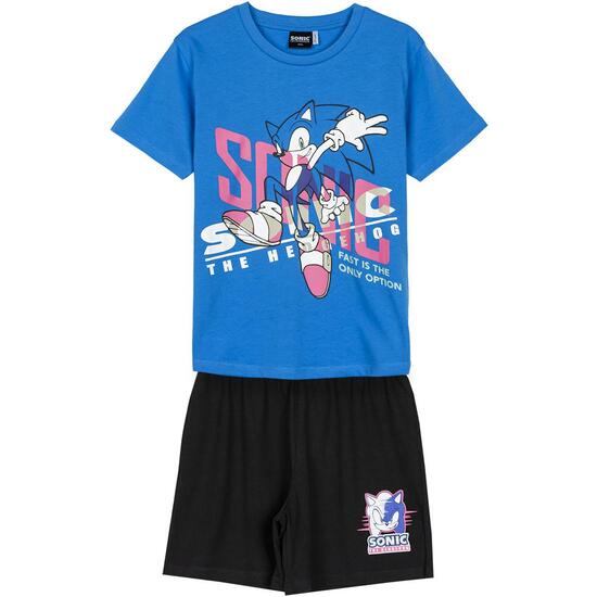 PIJAMA CORTO SINGLE JERSEY SONIC image 0