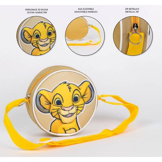 BOLSO APLICACIONES LION KING image 4