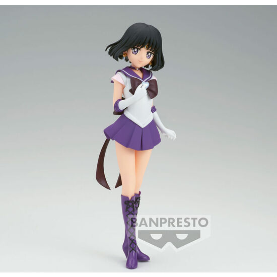 FIGURA SUPER SAILOR SATURN GLITTER & GLAMOURS PRETTY GUARDIAN SAILOR MOON COSMOS THE MOVIE 18CM image 0