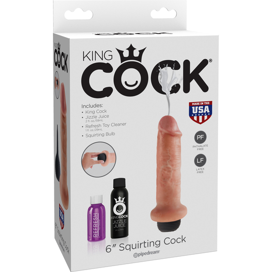 SQUIRTING COCK FLESH 6 INCH image 1