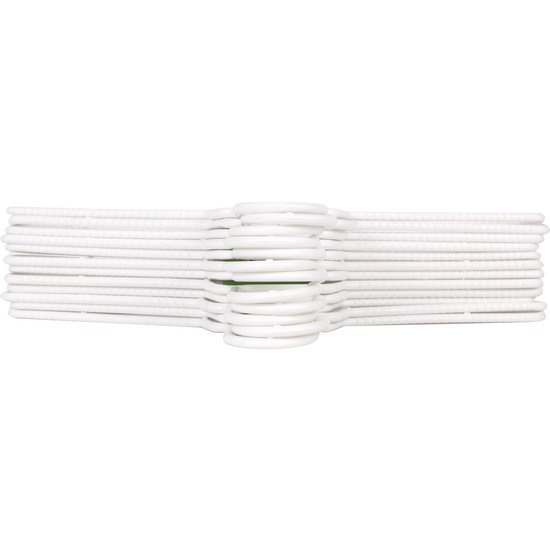 SET 12 PLASTIC CLOTHES RACK 38X17.5CM image 3