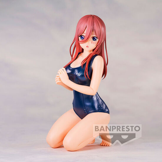 FIGURA MIKU NAKANO SCHOOL STYLE CELESTIAL VIVI THE QUINTESSENTIAL QUINTUPLETS MOVIE 12CM image 1