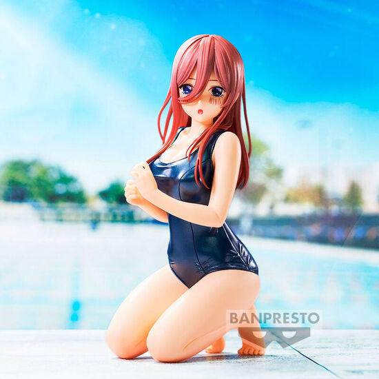 FIGURA MIKU NAKANO SCHOOL STYLE CELESTIAL VIVI THE QUINTESSENTIAL QUINTUPLETS MOVIE 12CM image 2