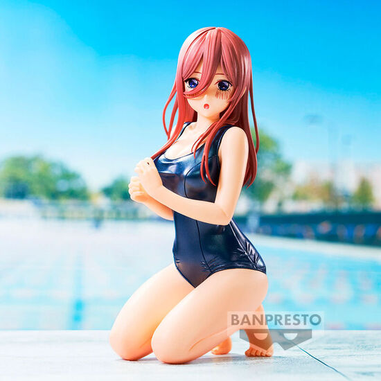 FIGURA MIKU NAKANO SCHOOL STYLE CELESTIAL VIVI THE QUINTESSENTIAL QUINTUPLETS MOVIE 12CM image 3