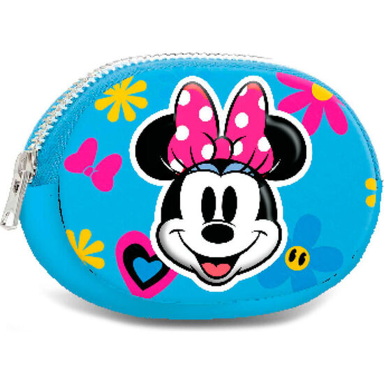 MONEDERO PILL FLORAL BLUE MINNIE DISNEY image 0
