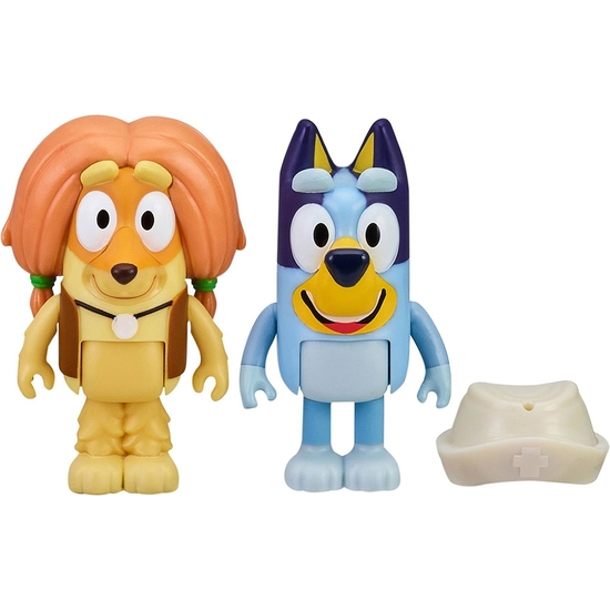 BLUEY PACK 2 FIGURAS - 3 MODELOS image 1