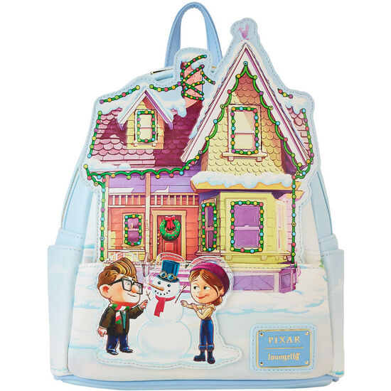 MOCHILA HOUSE HOLIDAY LIGHT UP - UP DISNEY LOUNGEFLY 26CM image 0