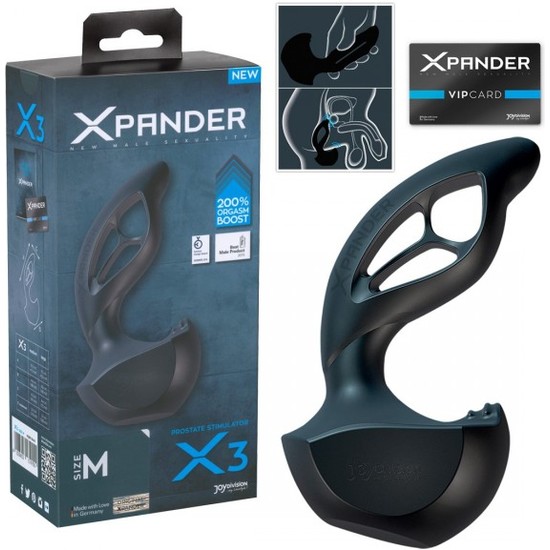 XPANDER X3 PROSTATE STIMULATION SIZE M image 1