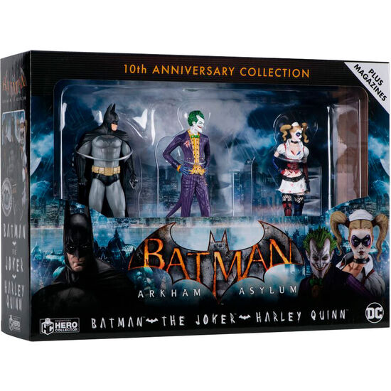 BLISTER FIGURAS 10TH ANNIVERSARY ARKHAM ASYLUM BATMAN DC COMICS image 0