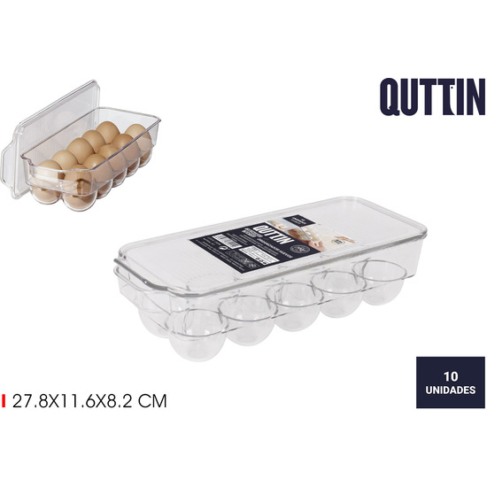 ORGANIZADOR HUEVOS PC 10UNDS QUTTIN image 1