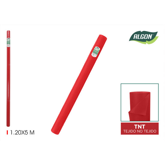 ROLLO MANTEL TNT RED 1.20X5M ALGON image 0