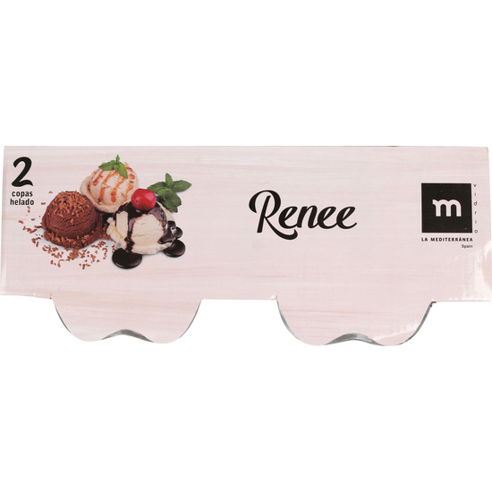 SET 2 COPAS HELADO RENEE MD image 3