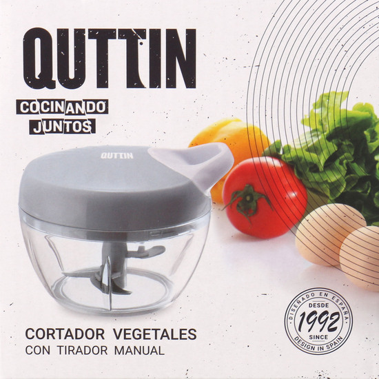 CORTADOR VEGETALES TIRADOR 14X10.5C QUTTIN image 1