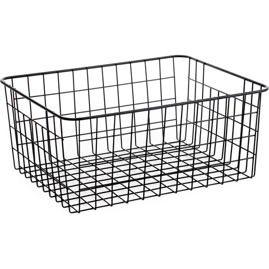 CESTA METAL ORGANIZ. 36X29X15.5CM CONFORTIME image 1