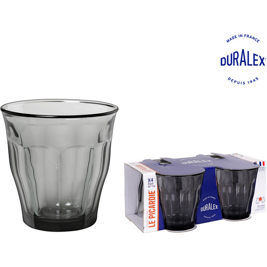 SET 4 VASO 31CL GRIS PICARDIE image 0