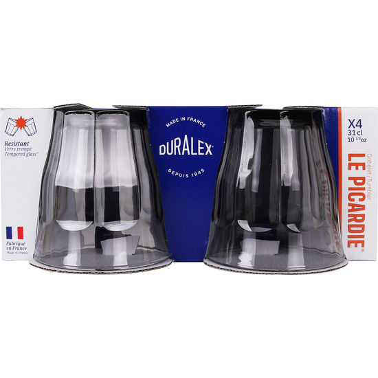 SET 4 VASO 31CL GRIS PICARDIE image 1