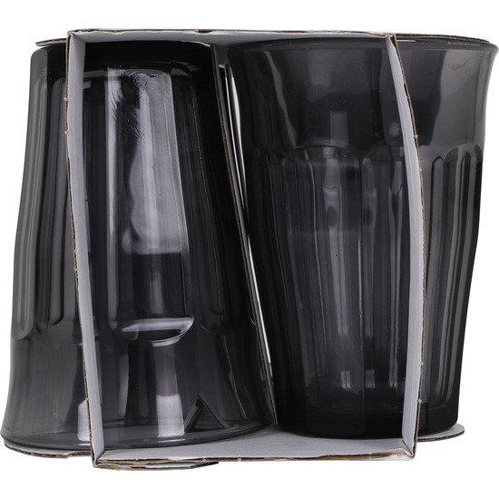 SET 4 VASOS GRIS 360CC PICARDIE image 2