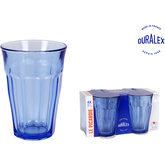 SET 4 VASOS MARINE 360CC PICARDIE image 0