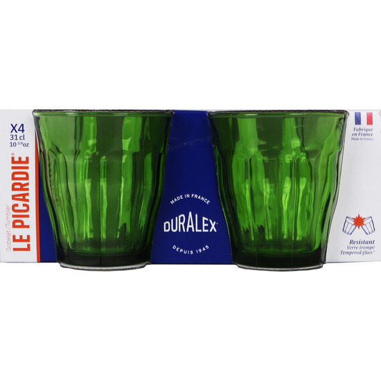 SET 4 VASO 31CL VERDE PICARDIE image 1