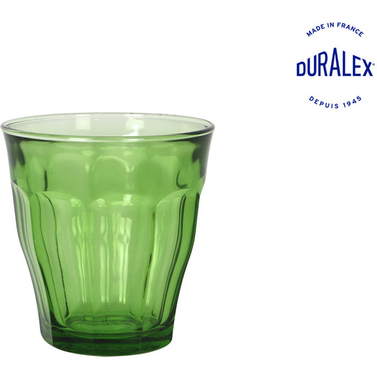 SET 6 VASOS 25CL VERDES PICARDIE image 0