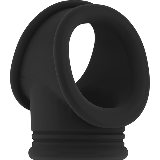 NO.48 - COCKRING WITH BALL STRAP - BLACK image 0