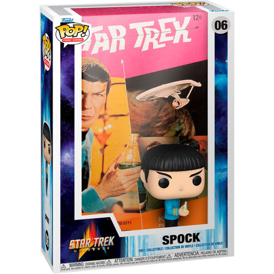 FIGURA POP COMIC COVER STAR TREK SPOCK image 1