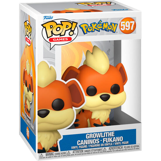 FIGURA POP POKEMON GROWLITHE image 0