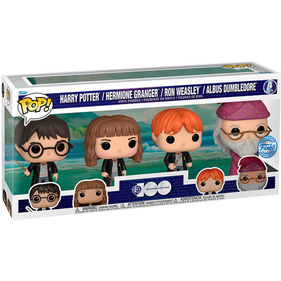 BLISTER 4 FIGURAS POP HARRY POTTER EXCLUSIVE image 0