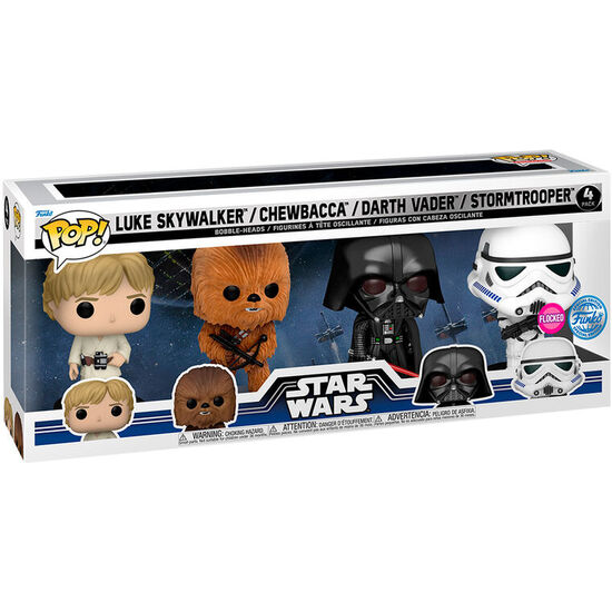 BLISTER 4 FIGURAS POP STAR WARS NEW CLASSICS EXCLUSIVE image 0