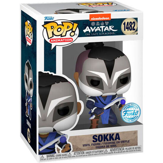 FIGURA POP AVATAR THE LAST AIRBENDER SOKKA EXCLUSIVE image 1